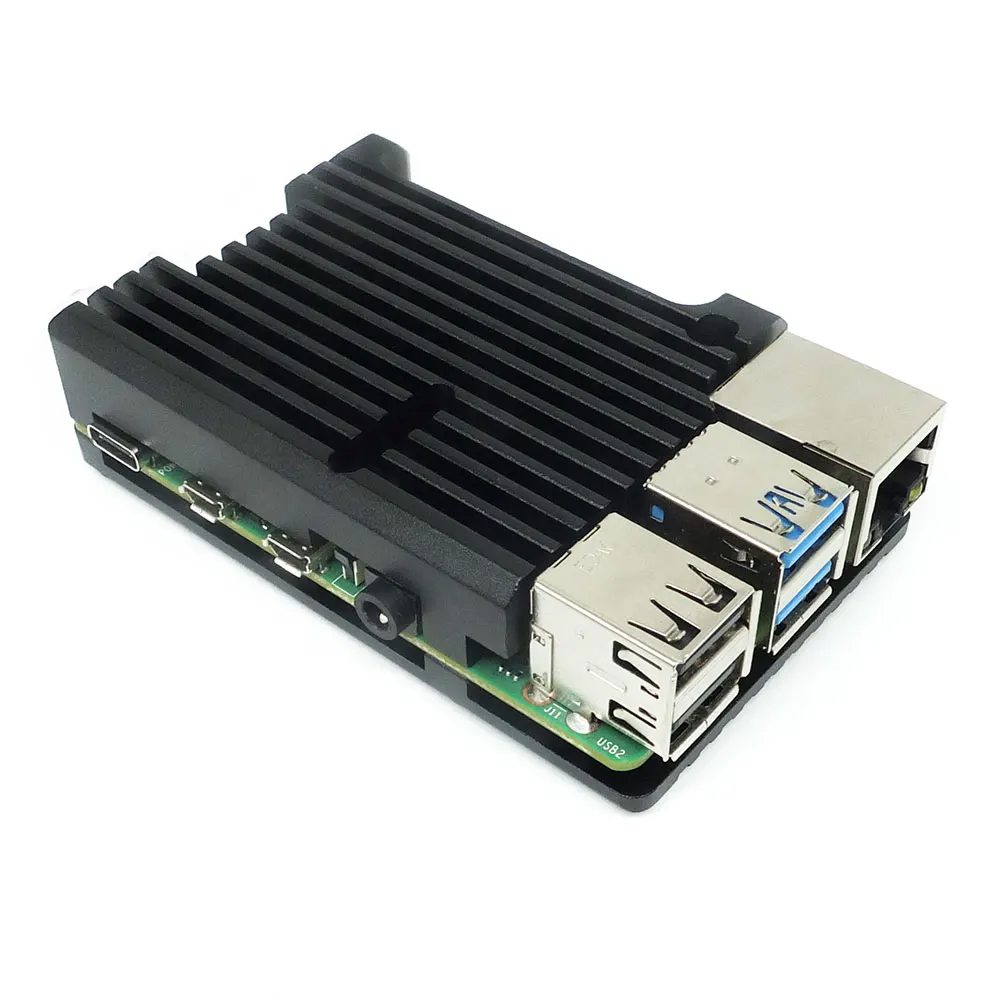 Original Raspberry Pi 4 2GB 4GB 8GB RAM +Aluminum Case 3A Power Supply Adapter +HDMI-compatible Cable for Raspberry Pi 4 Model B