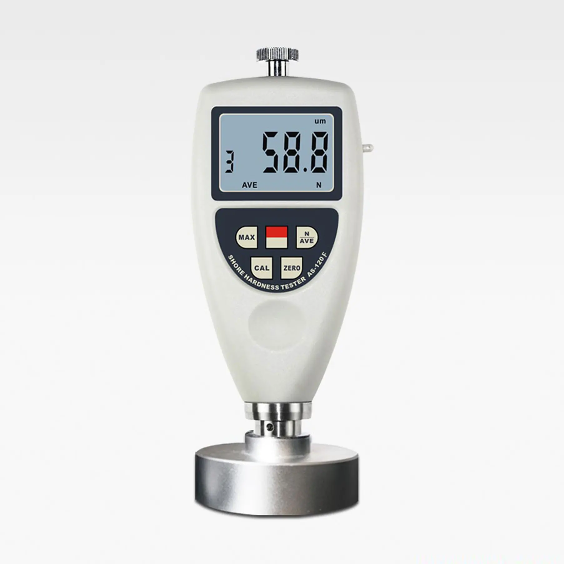 Gamma 10 ~ 90H di misura del Tester di durezza della spugna di AS-120F per la gomma molle della spugna della schiuma