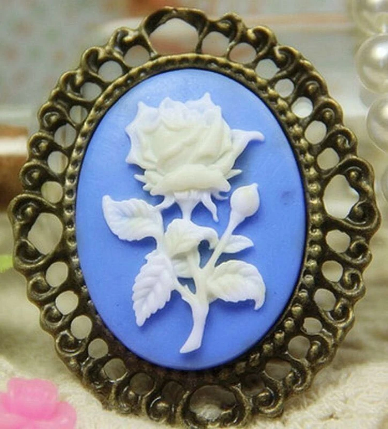 Mini Rose Flower Silicone Soap Mold DIY Aroma Candle Decorating Tools Chocolate Mould  for Valentine\'s Day Decoration Gift