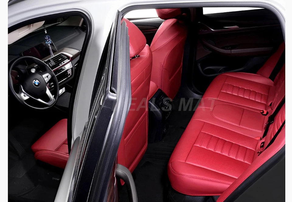 Rindsleder-Autositzbezüge nach Maß, Innenausstattung für Toyota Land Cruiser Prado 150 120 2004 Zubehör – Detail 7