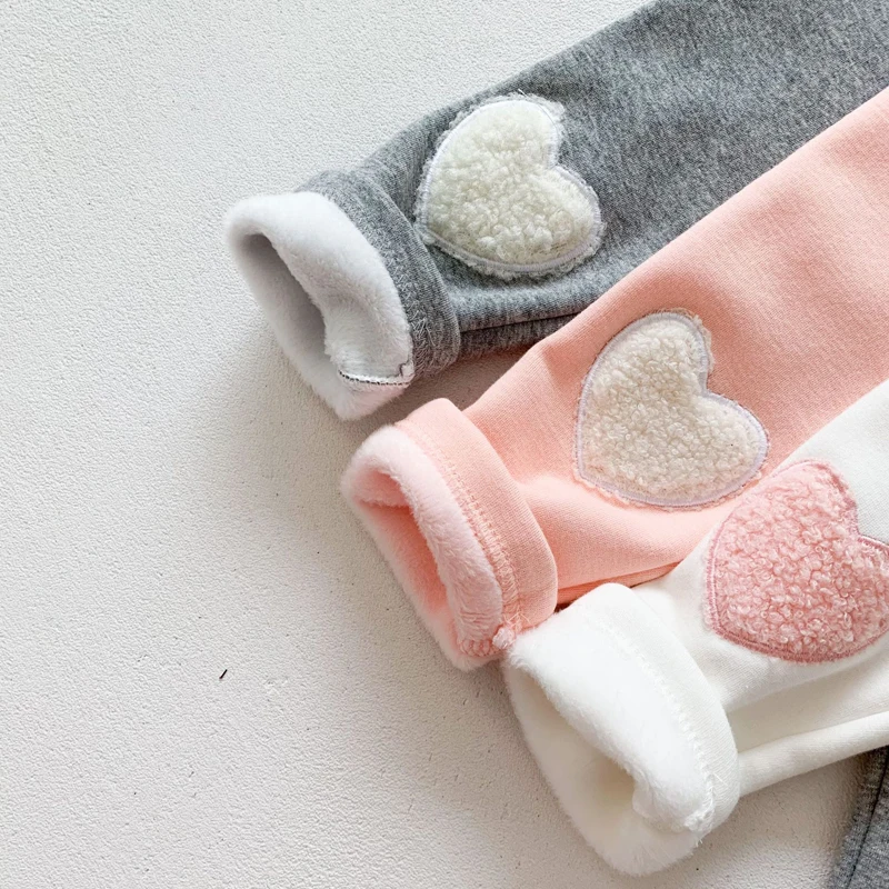 2024 New Baby Winter Pants Warm Fleece Newborn Clothes Infant Pantalones Toddler Trousers Velvet Kids Leggings Baby Girl Pants