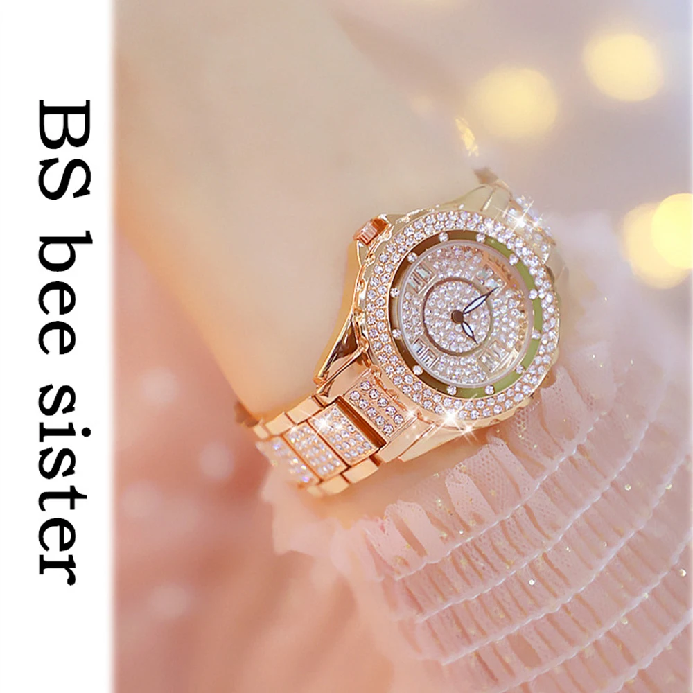 2023 Year watch for women Women's wristwatch Hot Sale  Women Watch Czech Diamond Bling Bling Starry Sky Watch Wife Gift