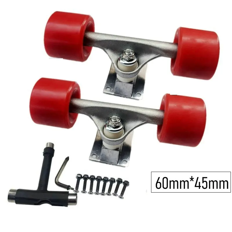 Staffa per Skateboard professionale a quattro ruote Skateboard Bridge brush Street Board doppia guerra accessori per camion da 5 pollici