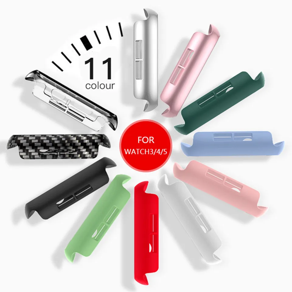 Protector de pantalla de vidrio templado 3D para Apple Watch Series 7 6 5 4 3 2 Se 9H, película protectora a prueba de golpes para Iwatch 38 40 42 44mm