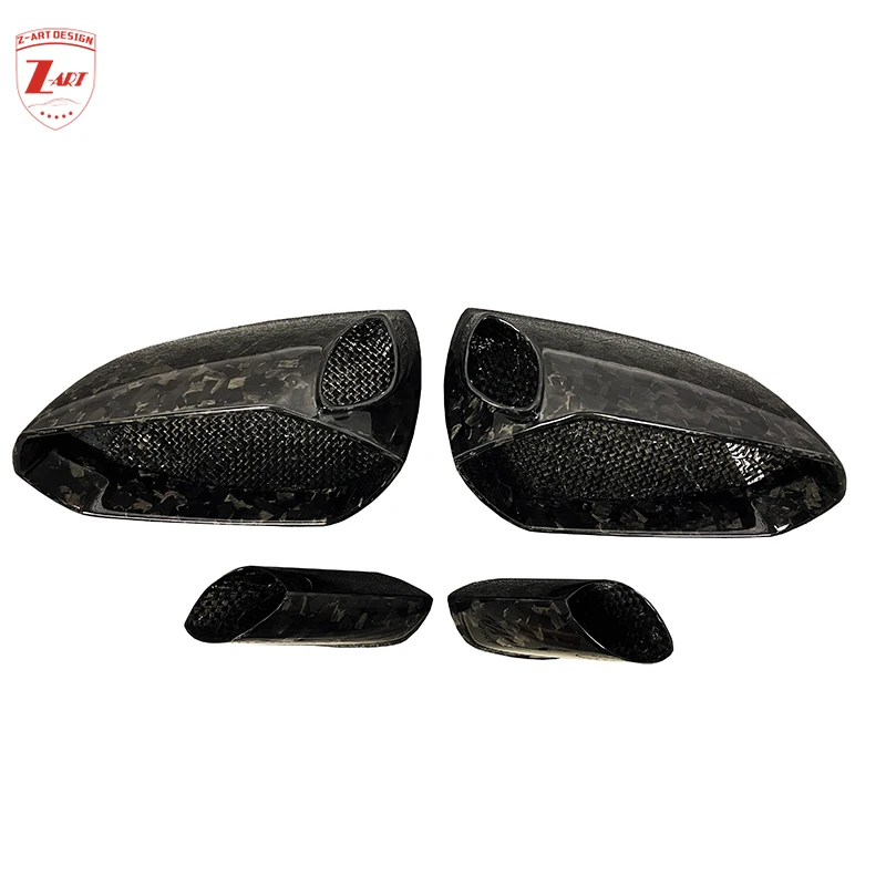 Z-ART Huracan Carbon Fiber Mirror Cover for Huracan Mirror Housing for LP610 Carbon Fiber Mirror Cap for LP580 LP640