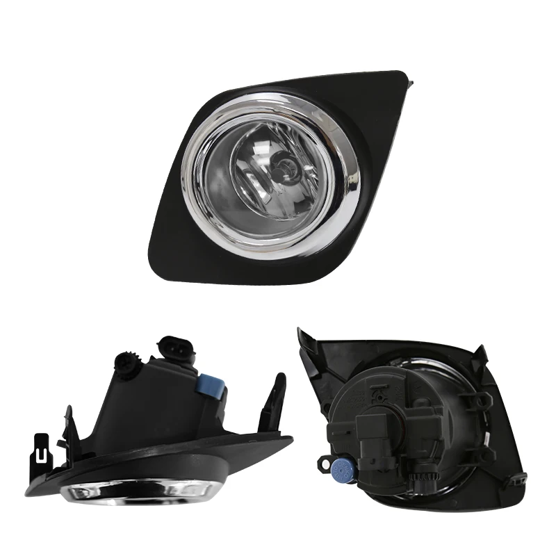 Fog Light For Toyota RAV4 2009 2010 2011 2012 Led Daytime Running Lamp Daylight DRL Wateproof Wires Switch Button view 2
