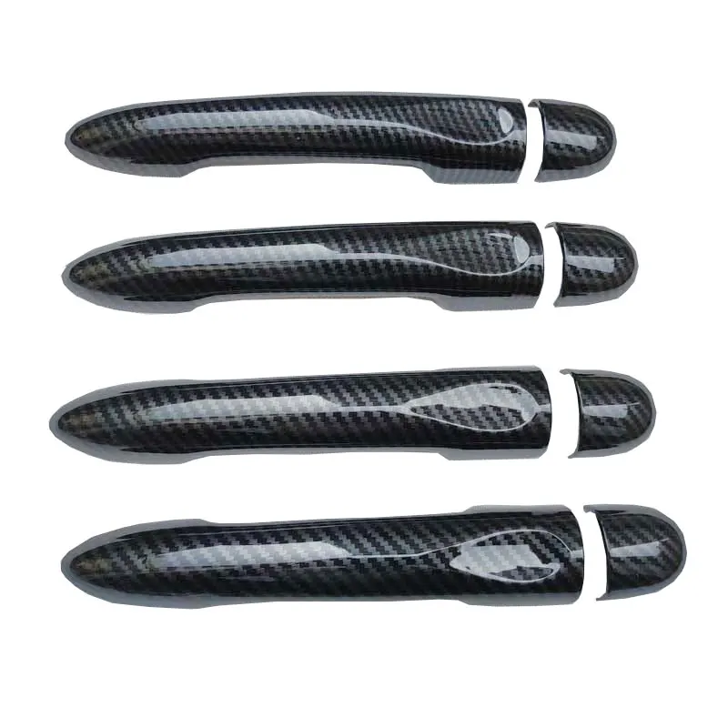 

Door Handle Cover Trim Cap for Renault Samsug Sm3 Fluence 2011+ Chrome Auto Car Accessories Color Imatation Carbon Fiber