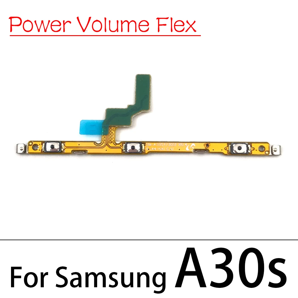 Power On Off Volume Side Button Key Flex Cable For Samsung A10 A20 A30 A40 A50 A70 A01 A11 A10s A20s A21s A30s A51 A21 A31 A71