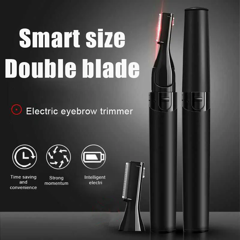 High Quality Versatile Trimmer Electric Eyebrow Razor Brow Shaping Shaving Cutter Washable Hair Trimmer Razor Body Hair Remover