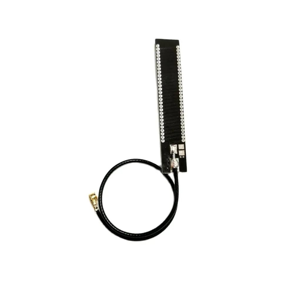 Antena PCB interna Módulo Digital Sem Fio Conector IPEX, Passo Aéreo, 40*7mm, 433Mhz, Atacado, 1Pc