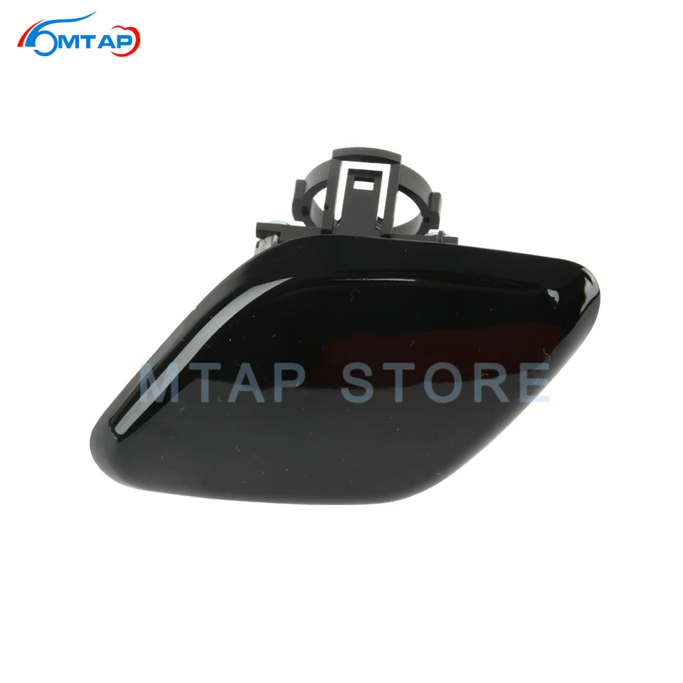 

MTAP Front HeadLamp Water Spray Lid For TOYOTA For Crown 2005 2006 2007 2008 2009 Headlight Washer Nozzle Cover Cap With Bracket