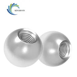KingRoon 10pcs 20pcs 10mm M4 Threaded K800 Steel Ball Bearings Rod End For 3D Printer Reprap Delta Kossel Magnetic Joints