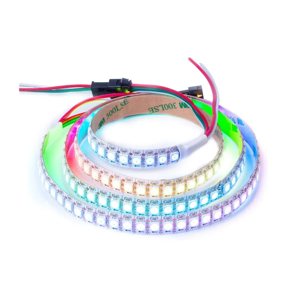 

1m 144leds WS2812B 144 LEDs/M 5050 RGB Chip WS2811 IC Digital 5V LED Strip Light Waterproof