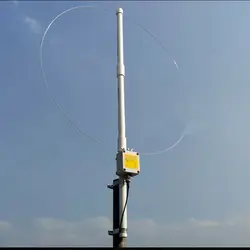 Upgrade K-180WLA Active Loop Aerial Broadband Receiving 0.1MHz-180MHz 20dBi SDR Radio Antenna: LOOP Small Loop FM Short Wave HF