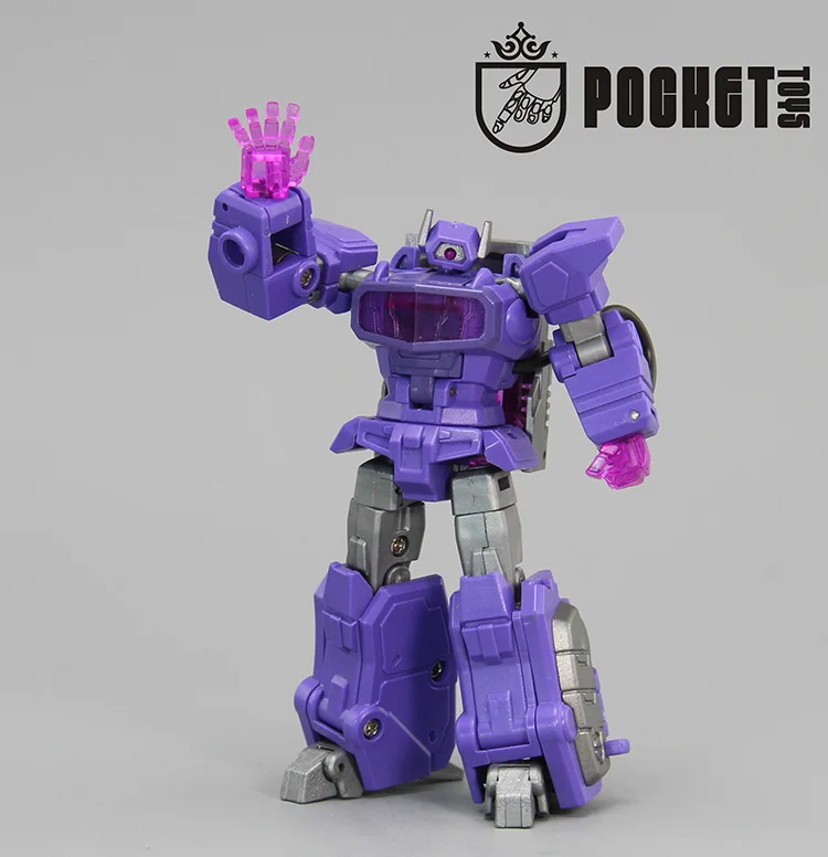 Transformation toy PT03 Watchers Shockwave KO Iron Factory Pocket War PT04 Sound Wave