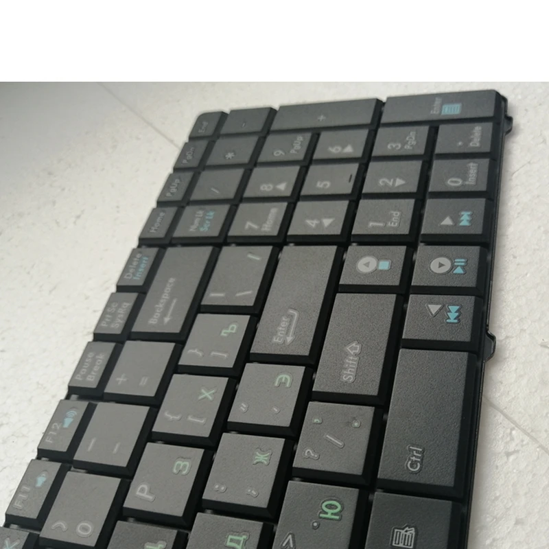 RU czarny nowy dla ASUS K50I K50IJ K50C K50AB K50AD K50AF K50IN P50 P50IJ rosyjskiej klawiaturze laptopa — zdjęcie 3