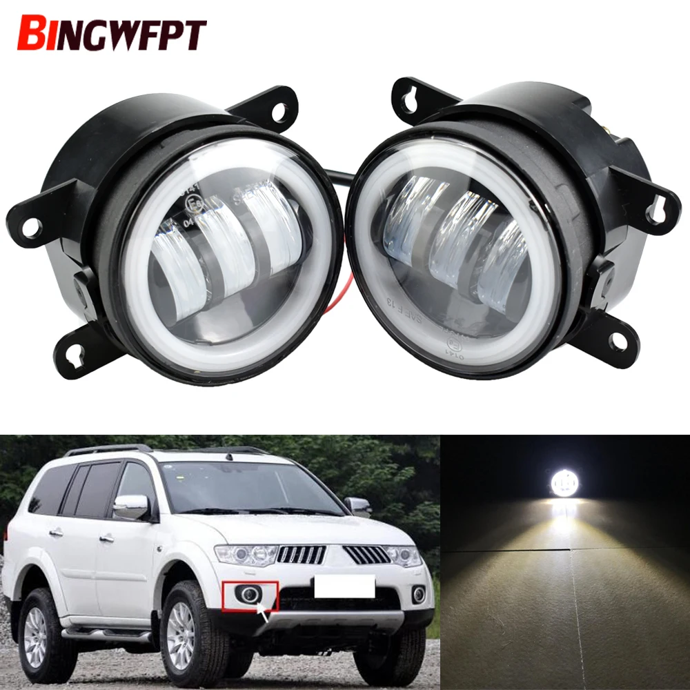 2pcs/pair LED fog Lights For Mitsubishi Outlancer XL For Mitsubishi Outlander 2 3 For Mitsubishi Pajero Sprot