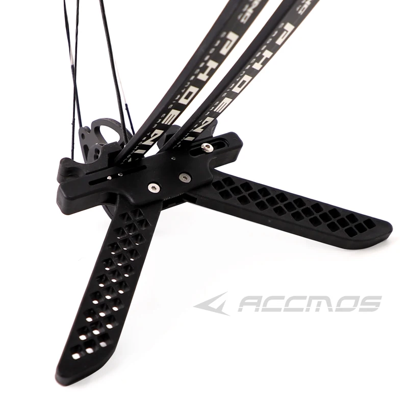 Archery Bow Jack Stander for Arrow Shooting, Fine Adjustment Compound Bow Stand Support Holder, Hunting Bracket Accessories