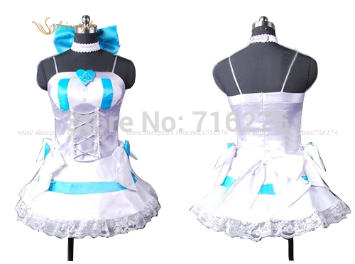 

Kisstyle Fashion Anime Panty & Stocking with Gaterbelt Stocking Cloth Uniform Cosplay Costume,Any Size (No Wing)