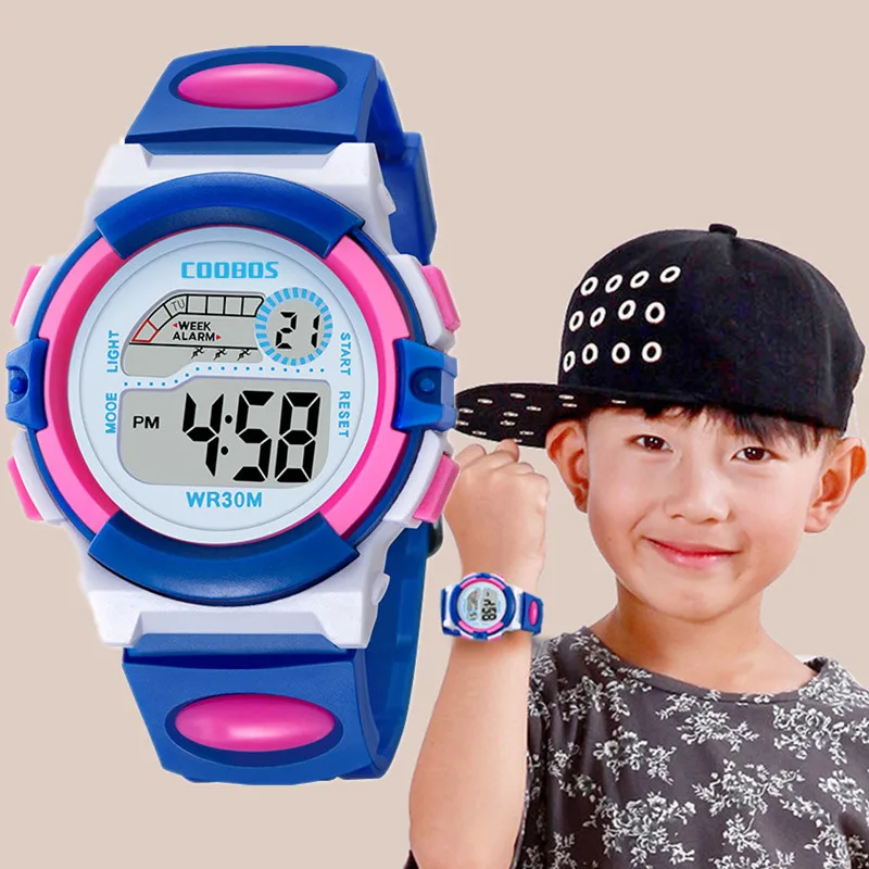 Children\'s Watches Cartoon Kids Wrist Watches Electronic Kid Baby Watch Clock Digital Watches for Girls Boys Gifts Relogio Montr