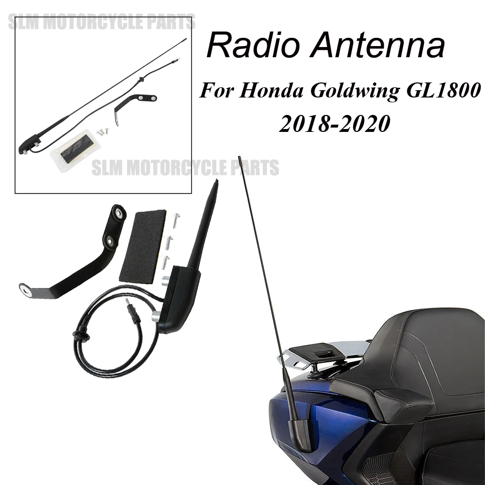 

Motorcycle Accessories 87CM Channel CB Radio Antenna Base FOR HONDA Glodwing 1800 GL1800 2018 2019 2020