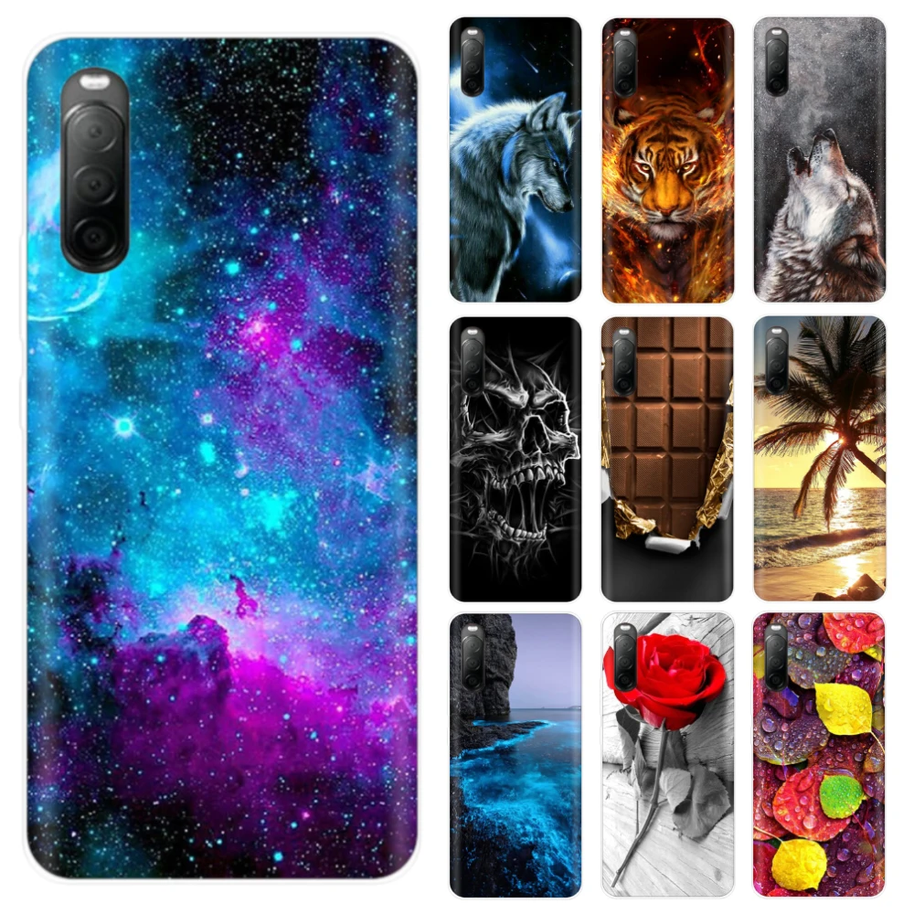 Case For Sony Xperia 10 II Case Silicone Soft TPU Funda Coque For Sony Xperia 10 II Back Cover Capa Shell for Sony10 II 2020