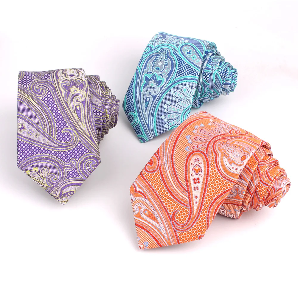 New Skinny Neck Ties For Men Women Casual Paisley Tie Suits Skinny Tie For Wedding Business Slim Men Necktie Gravata Gifts