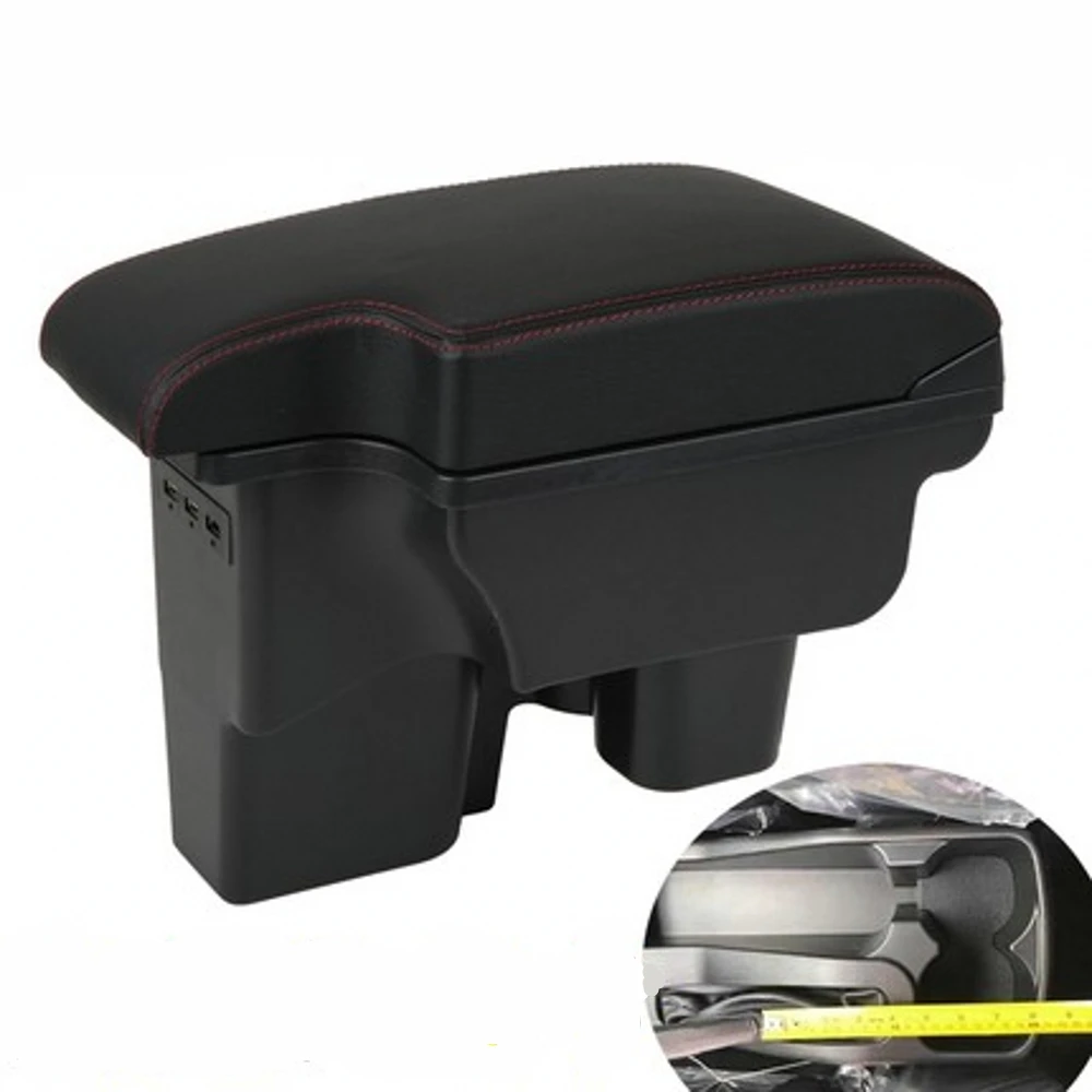 

For Toyota Hilux armrest box central Store content box products interior Armrest Storage car-styling accessories part