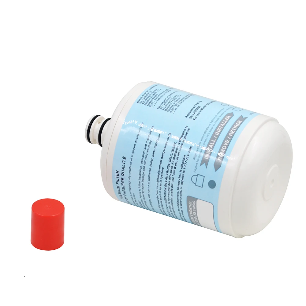Household Kitchen Water Purifier Filter Direct Drinking Refrigerator Carbon Water Filter Replacement for LG Lt-500p 5 Pcs/lot