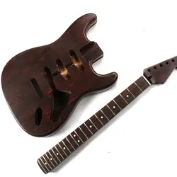 Musoo brand electric guitar kit for all solid rosewood