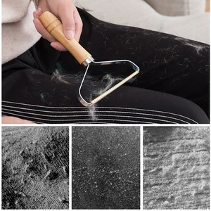 Tragbarer Fusselentferner für Kleidung, Fuzz -Stoff -Rasierer, machtloser Flusen, Stoffmantelreinigungswerkzeug 12 Hauptverkaufsfreehub -Entferner - №4