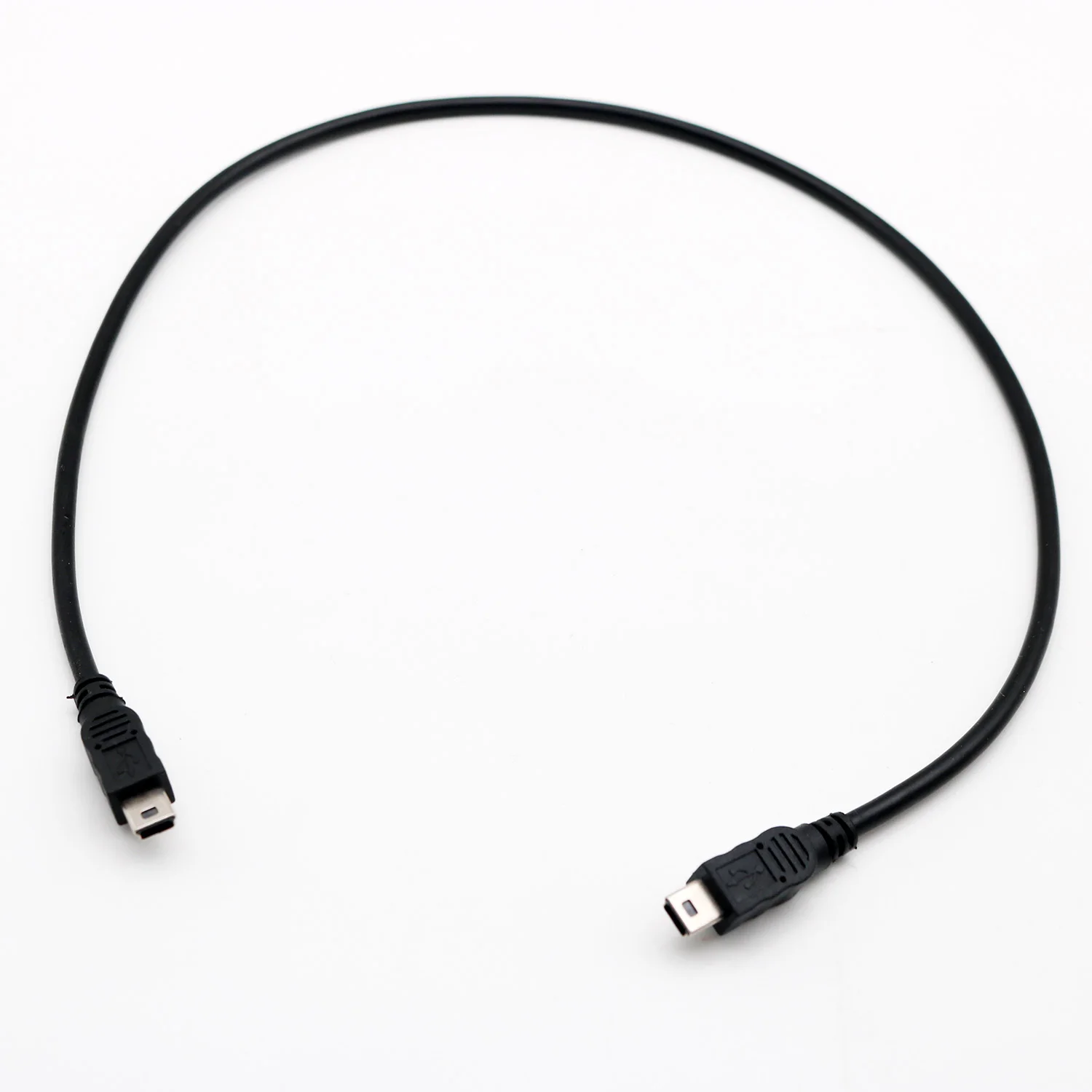 1pc USB Mini 5 Pin Male to Mini USB 5 Pin Male Extention Adapter Cord M/M Cable 50cm