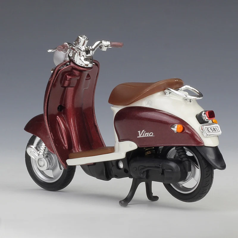 Welly 1:18 yamaha vino yj50r motorrad modelle legierung modell motorrad miniatur rennspiel zeug für geschenks ammlung