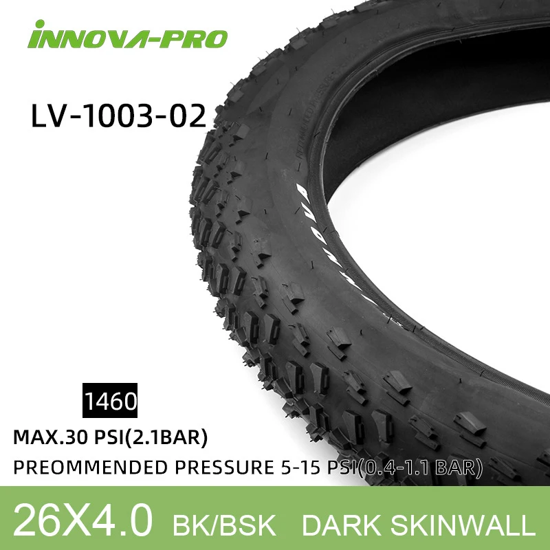 INNOVA Bicycle Tire 16/26/27.5/29/700*25C Mountain Bike Road Bike Puncture-proof Tyre 35-65PSI Folding Bicycle Tire Accessories