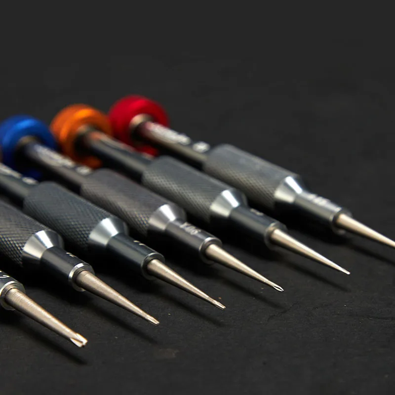 SAYTL Precision screwdriver for phones 0.8 Pentagonal/1.5 phillips/0.6Y/T1/T2 Torx keys bits repair tools mobile phones