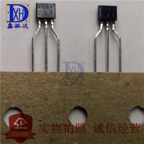 10Pcs/Lot DTA124ES A124　TRIODE　TO-92 STOCK　　Direct purchase