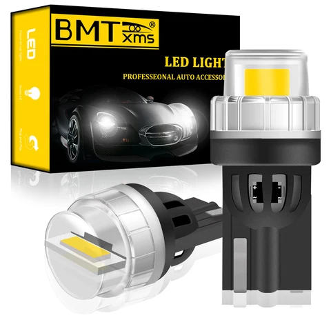 Светодиодные Дневные Ходовые Огни BMTxms Canbus DRL T20 W21/5W 7443 7440 Для Lada Kalina Granta Vesta Peugeot Renault Citroen