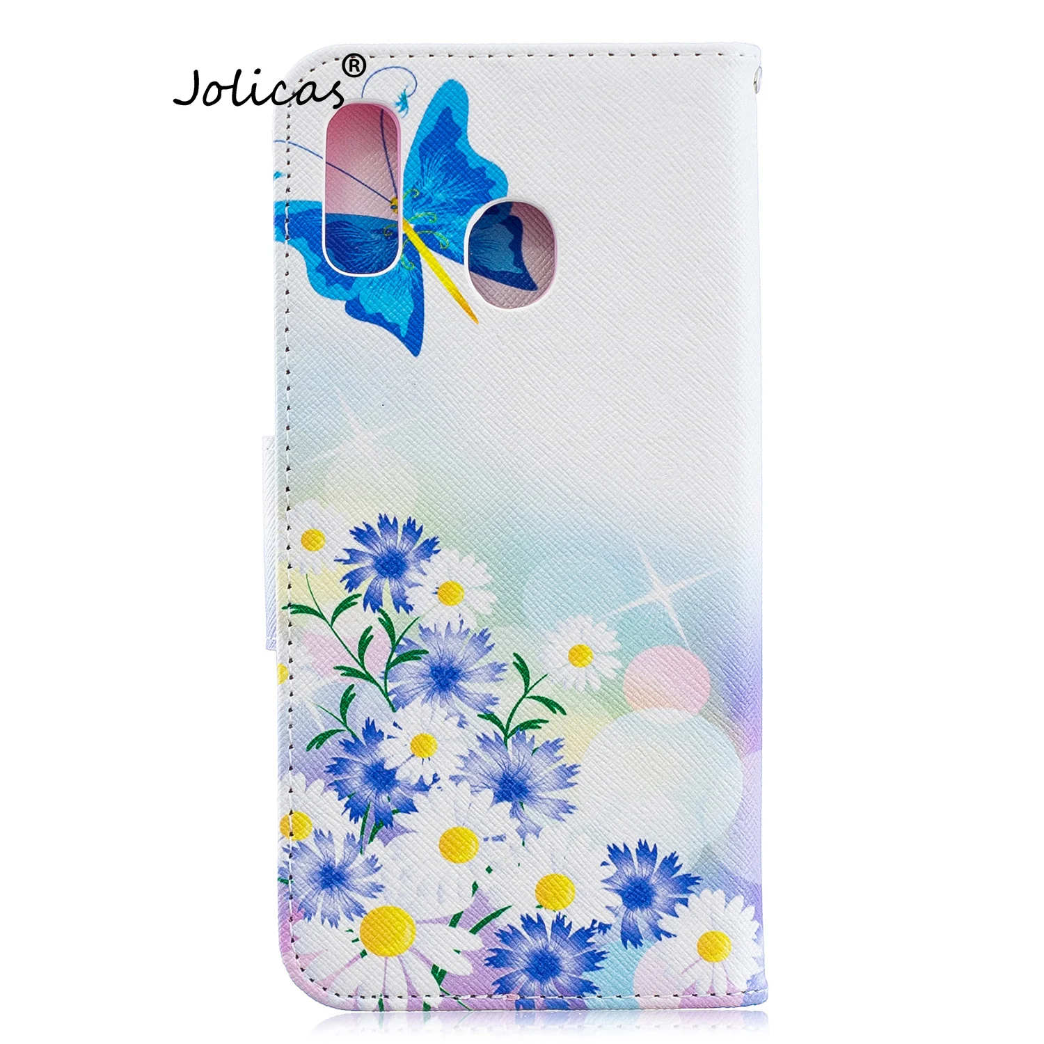 Deer Phone Bags Cases For Cover Samsung A30 Vintage Casa PU Leather Book Phone Pouch Capinha Samsung Galaxy coque A20 Samsng