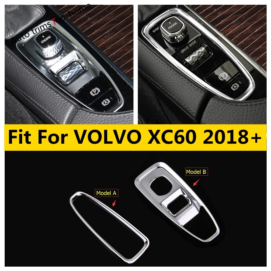 

Auto Transmission Stalls Gear Shift / Parking Handbrake Hand Brake Frame Cover Trim Fit For VOLVO XC60 2018 - 2024 Accessories