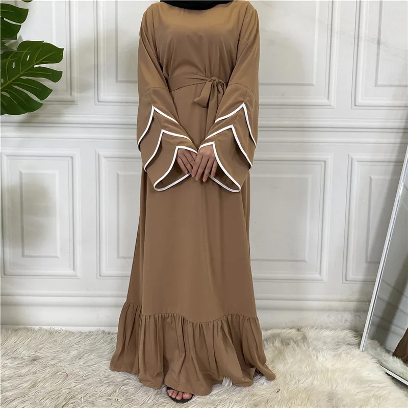 

Eid Mubarak Kaftan Dubai Abaya Turkey Muslim Women Hijab Dress Islam Caftan Maxi Robe Femme Vestidos Musulman De Mode wy694