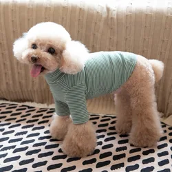 Pet Soft Stretch T-shirt Pet Dog Coat Winter Warm Plush Shirt for Small Large Dogs Cats Dog Sweaters