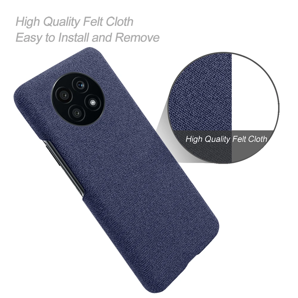 Cloth Antiskid Case Funda For Huawei Nova 8i 9 8 Pro 5G P Smart Plus 2019 2020 2021 Nova8i Slim Retro Fabric Hard PC Phone Cover