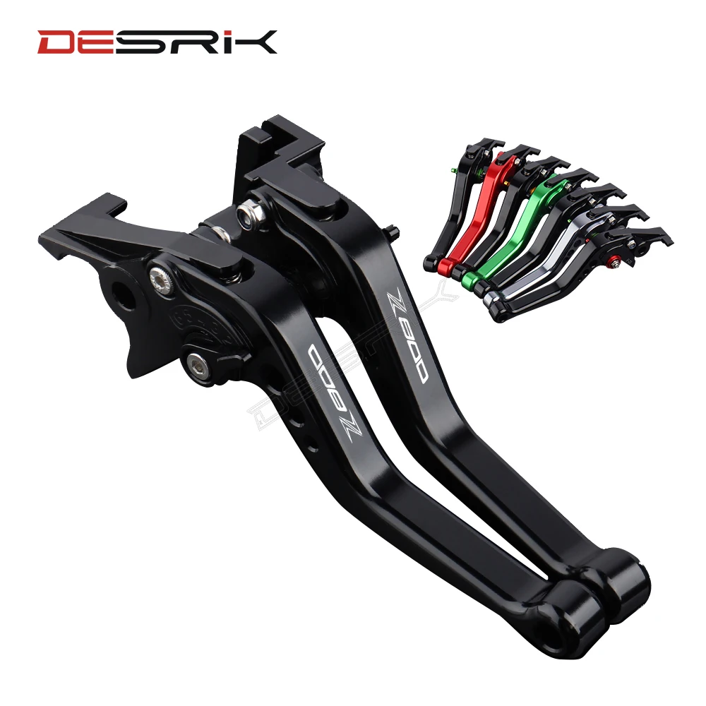 

For Kawasaki Z 800 Z800 2013 2014 2015 2016 Motorcycle CNC Short Brake Clutch Levers Accessories With Z800 LOGO