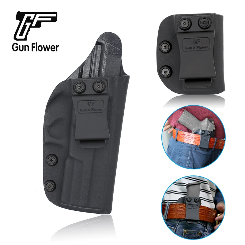 Gun&Flower Holsters Pistol Case Bag for Sig P2022 Guns Accessories KYDEX 9mm& .40 S&W Magazines Holder Carrier