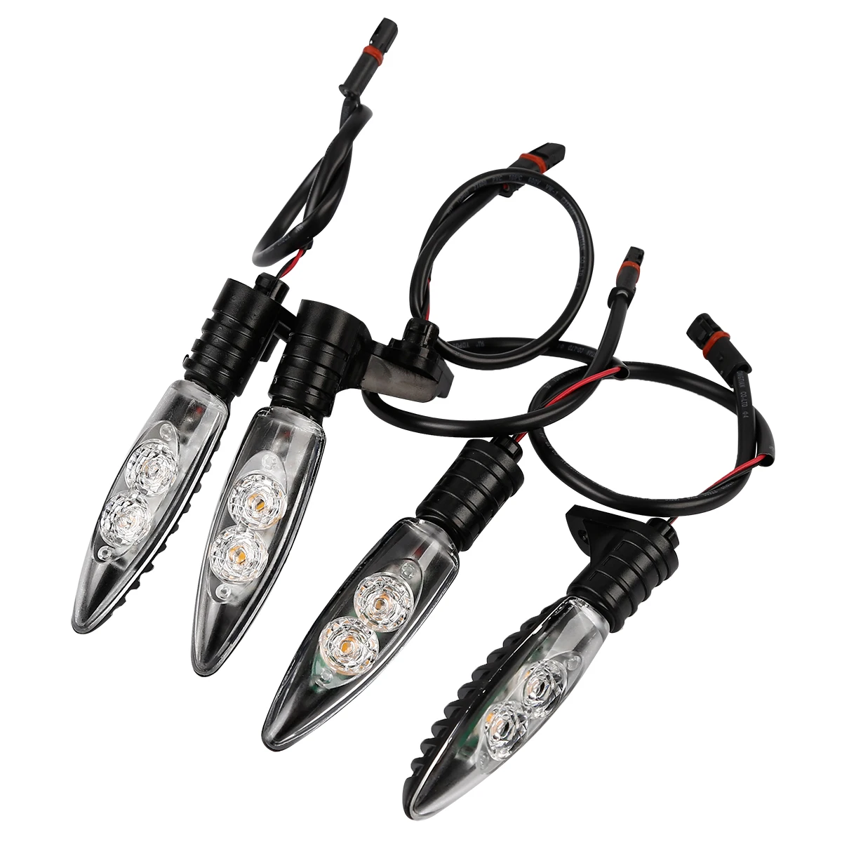 مصباح مؤشر إشارة الانعطاف الأمامي والخلفي LED ، ضوء واضح لـ BMW HP4 ، S1000R ، S1000XR ، R1200GS ، R ، RS ، F700GS ، F800