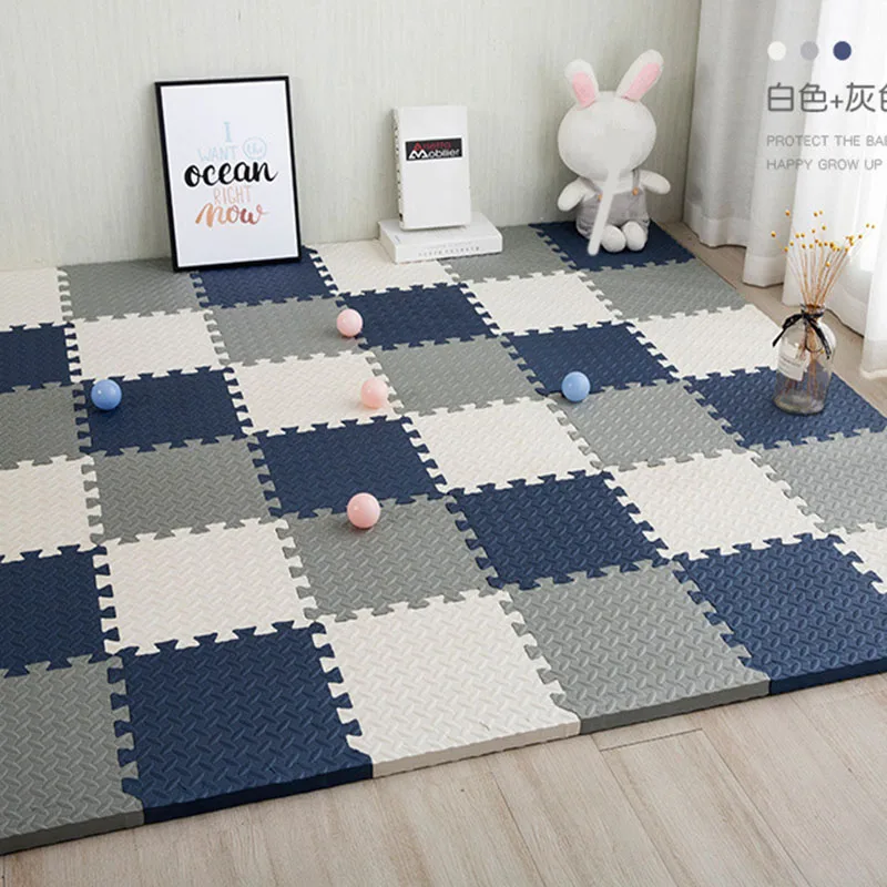 Baby Puzzle Mat Play Mat Kids Interlocking Exercise Tiles Rugs Floor Tiles Toys Carpet Soft Carpet Climbing Pad EVA Foam