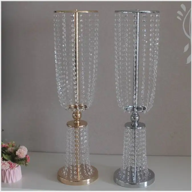 

4pcs 31.4 '' tall acrylic crystal wedding road lead wedding centerpiece event wedding decoration / event party decoration