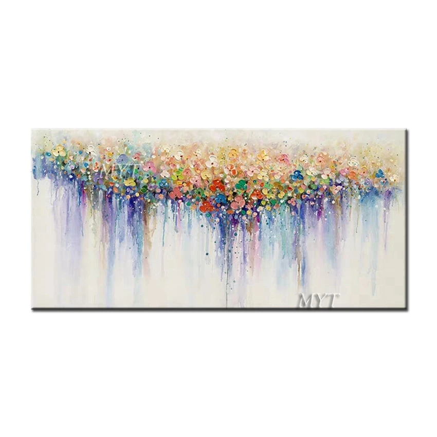 Feel The Colors Of Loveliness Nature Abstract Oil Painting On Canvas Living Room Home Pictures Modern Wall Art Paintings