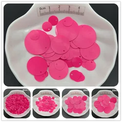 30g Solid Fuchsia  Loose Sequins Paillettes For Sewing ,Shoes,Hat,Kids DIY,Crafts Accessories Wholesale