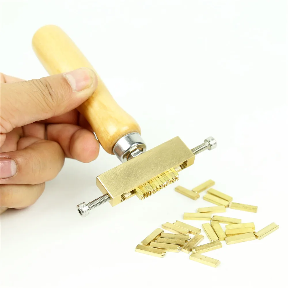 RCIDOS Hand Fire Heat Up Brass Letters Hot Foil Stamping tools,Romantic book side arc stamping foil transfer print coding tools